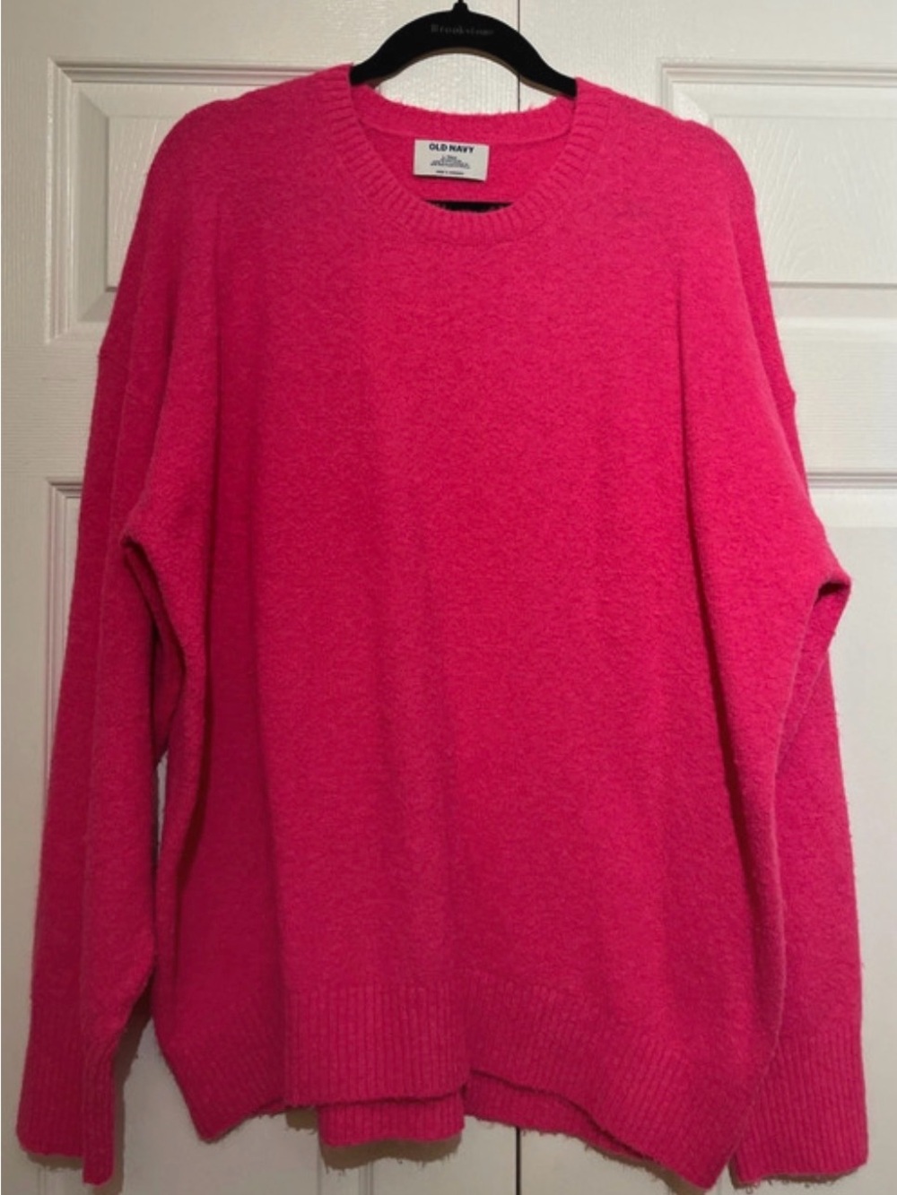 Neon Pink Oversized Sweater